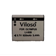 Viloso LI-50B 50B li50b 50b Camera Battery For Olympus Camera
