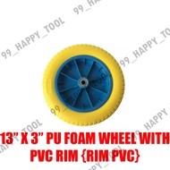 PU Foam Wheel Heavy Duty Wheel Barrow Tyre Tayar Kereta Sorong