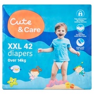 Tesco Fred &amp; Flo / Lotus’s Cute &amp; Care Diapers Pampers (Blue)