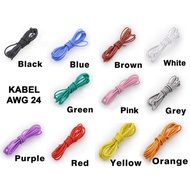 24 AWG High Quality Silicone Wire Cable AWG 24 Strand White Silicone Cable