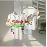 3D Print Baseball Jersey Men's Womens Casual Baseball Shirts Summer Short Sleeve Baseball Uniforms