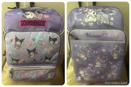 Sanrio Kuromi 21-22L   大size 書包 primary school bag   護脊書包小學書包  清貨特價 $449