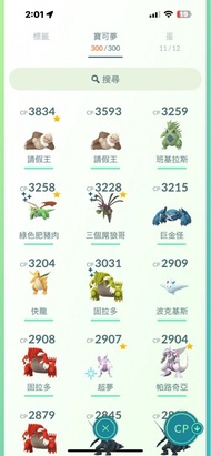 Pokémon go 遊戲帳號