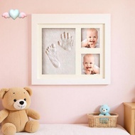 Paw Print Set Dog Cat Animal Handprint Set  Picture Frame 3D Picture Frame for Hanging and Table Dec