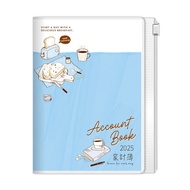SEASON Taiwan Four Seasons 2025 Yearly Household Account Book 25KA5 50KA6 Financial Planning Noteboo
