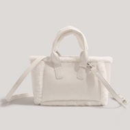 Genuine Large-Capacity Fashionable Furry Tote Bag 2026 Hot-selling Furry Bag