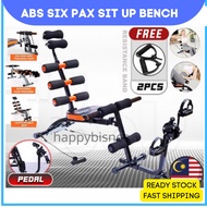 ABS Six Pack Care Exercise Sit Up Bench Gym workout band cycling Machine free Resistance Band sport 