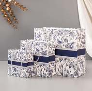 Paper Bag Kado Aesthetic PREMIUM KUALITAS TINGGI MOTIF DAUN TAS KADO TAS HADIAH KANTONG KERTAS GOODI