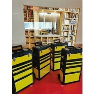 4-Layer Combined Trolley Toolbox Multifunctional Hardware Toolbox Trolley Toolbox Plastic Tin Toolbo