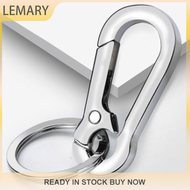 Lemary พวงกุญแจหัวเข็มขัดสแตนเลสชาย,พวงกุญแจเข็มขัดคลิปป้องกันการสูญหายของแขวนไว้2023ชิ้น