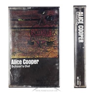 Alice Cooper-School's Out Old Nostalgic Tape Music Cassette Heavy Metal Band Rock