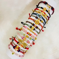 (24K 999.9% Gold Variation Rope Bracelet