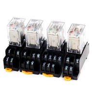 Intermediate relay 8 and 14 pins, Glass relay, types 12V, 24V, 220V Intermediate relay, relay, glass