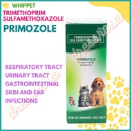 ⇦ ☑️ ¤ PRIMOZOLE FOR DOG & CAT (TRIMETHOPRIM SULFAMETHOXAZOLE) Respiratory, Urinary, Gastrointestin