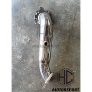 HONDA CIVIC FC 1.5 TURBO DOWNPIPE HEADER EXHAUST PIPE 304 STAINLESS STEEL