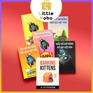 [Hộp Xanh Lá] Bài Mèo Nổ Bản Zombie Việt Hóa Exploding Zombie Kittens Boardgame Chất Giấy Dày Chống 