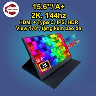 Màn hình di động 15.6 inch 2K 144Hz QHD kết nối HDMI Type C(Thunderbolt 3) HDR mới 100% man hinh