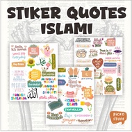 ISLAMIC QUOTE STICKERS JOURNAL STICKERS CUTE STICKERS