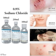 NaCl 0.9% Sodium Chloride Mouthwash Nasal Wash Nosewash Wound Cleaner Bersih Luka Bersih Hidung Bers