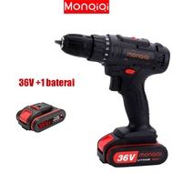 bor cas murah 36Vf  Cordless Screwdriver / Bor Mini /Bor baterai / Bor Tanpa Kabel /Elektrik Drill/ 