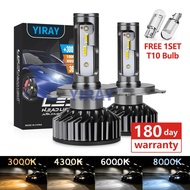 YIRAY 2PCS High quality 110W 12000LM CSP Car Headlight LED H4 H7 H11 Canbus Bulbs H1 9005 9006 9012 