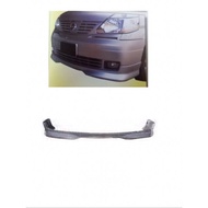 🔥Nissan Serena MkII C24 (2005) OEM Style PU Rubber Getah Front Skirt Skirting Bumper Lower Lip Spoiler Bodykit Body Kit