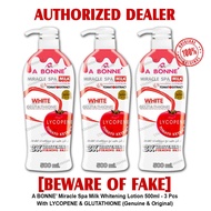 Abonne Miracle Spa 500ml Milk UV Whitening Lotion with Lycopene and Glutathione Gluta 500ml A Bonne 