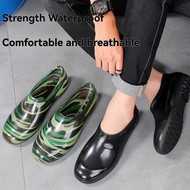 Men Low-Top Waterproof Oil-Proof Anti-Slip Kitchen Construction Site W