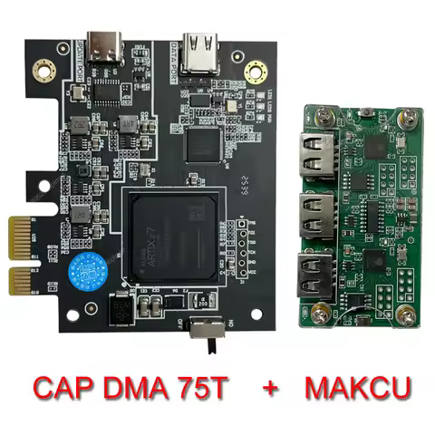 Cap DMA 75t Card/ FPGA DMA Board Cap 75T DMA Card Direct Memory Access + MAKCU Arduino Development B
