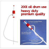 INDUSTRIAL PVC HAND OIL SUCTION PUMP PVC OIL PUMP BEST USE FOR 44GALLON BARREL