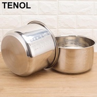 [KesotoafMY] Rice Cooker Inner Container Stainless Steel Round Cookware Practical Inner Pot