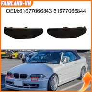 【FAIRLAND】Headlight Washer Cover Cap 61677066843 61677066844 For BMW E46 Coupe 98–2001