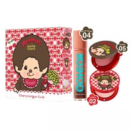 [SET M] Gentle Colors x Monchhichi Soft Cream Blush & Highlighter & OOH Oil Peptide Lip Oil บลัช ไฮไ