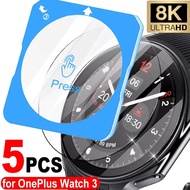 For OnePlus Watch3 Tempered Glass HD Screen Protector Smartwatch Protective Cover Easy To Install Ha
