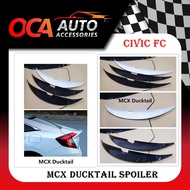 Honda Civic FC 2016-2021 MCX Ducktail Spoiler