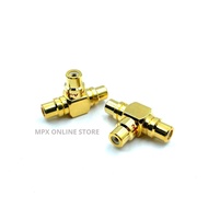 MR-6078G 2 3RCA SOCKET ADAPTOR(G)ADAPTOR
