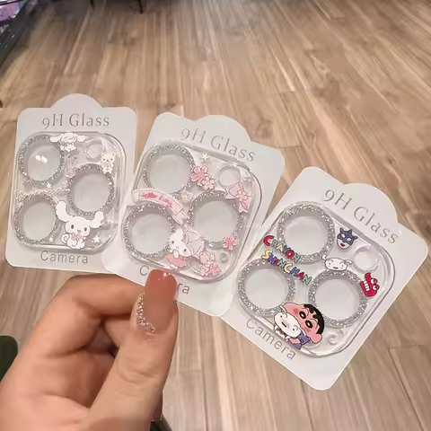 Anime Hello Kitty Iphone Cartoon Lens Film for Iphone14 13 12 11 Plus Max Pro Maxpro Xr Xs Protectiv