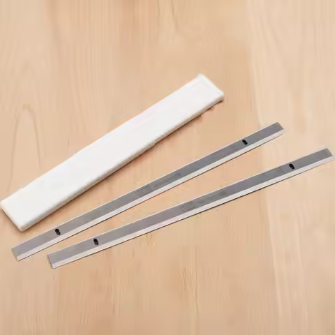 1 Pair 319mm HSS Thickness Wood Planer Blade Knife 319x18.2x3.2mm 2-Edged for Ryobi ETP1531AK JET JW