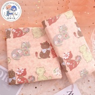 Cloth Book Cloth A4 B5 Cute Autumn Meow Cloth Book Cover A5A6 Hand Book Diary Book Cover Week Adjust