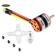 D2836 2836 Brushless Motor 2-4S Lipo Compatible 4mm Shaft for 40A ESC Fixed-Wing Models Drones Acces