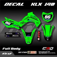 Decal kawasaki klx 140 decal klx 140 decal kawasaki klx