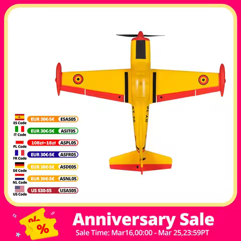 TOP RC HOBBY SF260 2.4GHz 4CH 450mm Wingspan 6-Axis Gyro One-key Aerobafics Mini RC Airplane RTF