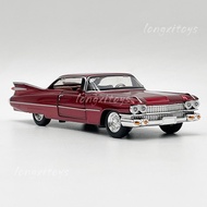 1:32 Diecast Model Vintage Car Toy Cadillac Eldorado Pull Back Miniature Replica Sound & Lights