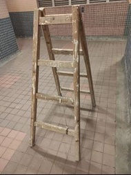 #2496  A字木梯 A-shaped wooden ladder