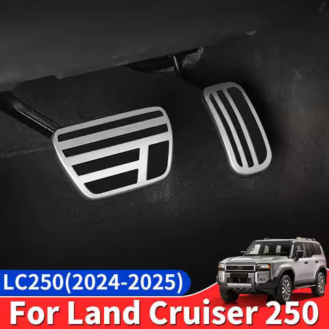 For Toyota Land Cruiser Prado LC250 FJ250 1958 Accelerator Pedal Coverl, Interior Upgraded Accessori