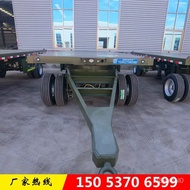 ST/💥Heavy-Duty Traction Platform Trolley Forklift Cargo Transport Flatbed Trailer Factory Transport Truck Four-Wheel Tra