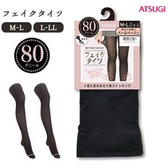 (代購)日本 Atsugi 透明素肌感肉色襯裡黑色襪褲絲襪 Fake Tights Stocking stocking-like Tights [40D/80/110/140/250 Denier]
