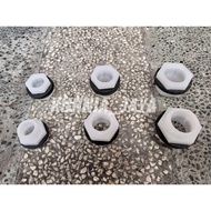 1/2", 3/4" And 1" PVC Tank Nuts/3/4 Inch PVC TOREN Nuts/1/2", 3/4" And 1" Inch PVC Tank Nuts