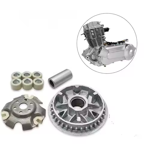 Motorcycle Transmission Parts Primary Drive Clutch Variator Face Pulley Set For LONCIN ATV LX200-AU 