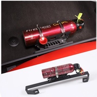 Aluminum Alloy Car Co-pilot Seat Extinguisher Mount Bracket Adjustable For Chevrolet Corvette C8 Sti